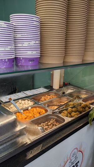 Proteins bar at Buddha Bowls by Elena's in Vienna