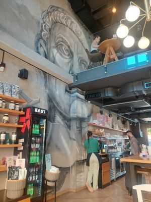 Inside at Kafeterija Niš in Nis