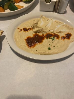 Hummus  at Bosphorus Istanbul Cafe in Indianapolis
