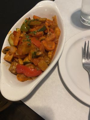 Vegetable guvec  at Bosphorus Istanbul Cafe in Indianapolis