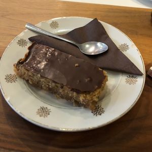 Moelleux choco cacahuète   at Café Bretelles in Strasbourg