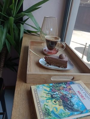 Lion cake at Fit Cake in Sopot