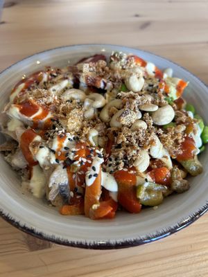 Poke Bowl  at Green Planet the Foodcourt in Gran Canaria