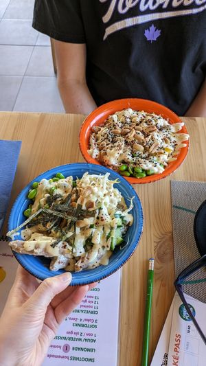 x 2 small bowls at Green Planet the Foodcourt in Gran Canaria