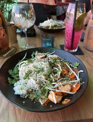 Vegan red curry at JUNGLA in Gdansk