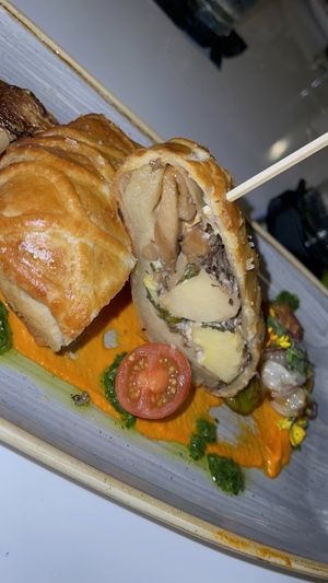 Vegan vegetable Wellington  #Veganuary at Walt Disney World - Steakhouse 71 in Lake Buena Vista