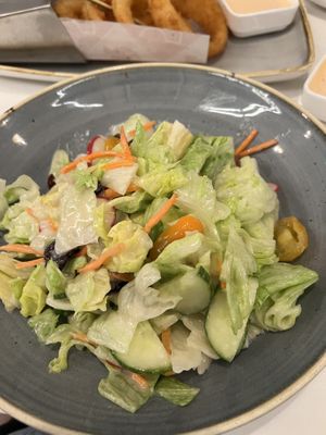 Chopped salad-no goat cheese, no croutons  at Walt Disney World - Steakhouse 71 in Lake Buena Vista
