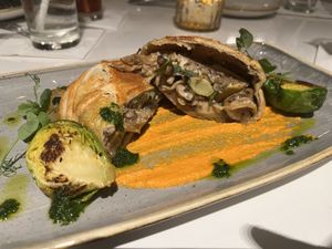 Vegetable Wellington… THE BEST DON’T MISS IT!!  at Walt Disney World - Steakhouse 71 in Lake Buena Vista
