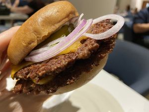 Smash burger   at Walt Disney World - Steakhouse 71 in Lake Buena Vista