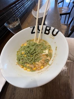 There were plenty of options for toppings but didn’t choose any extras. It was still very good!   at ZUBU in Burnaby