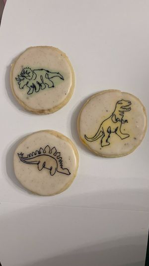 Decorated Lemon Vanilla Sugar Cookies at The Alchemists Bakehouse in Akron