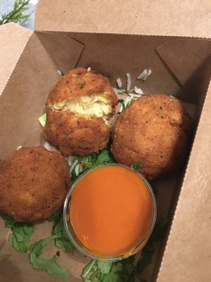 Fried Mac and Cheese  at Vegan Tierra in Cooper City