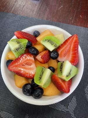 Fruit bowl  at Vegan Tierra in Cooper City