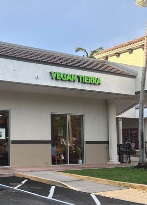   at Vegan Tierra in Cooper City