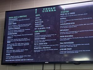   at Vegan Tierra in Cooper City