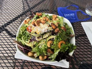 Asian noodle bowl! at Good Life Cafe in Columbia