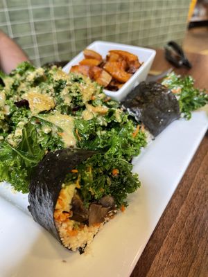 Mushroom Nori at Good Life Cafe in Columbia