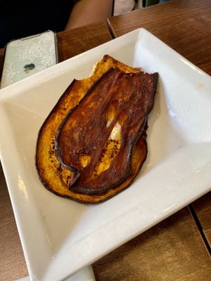 Egg plant Bacon at Good Life Cafe in Columbia