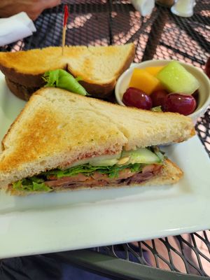 The Mediterranean sandwich is AMAZING!!!! at Good Life Cafe in Columbia