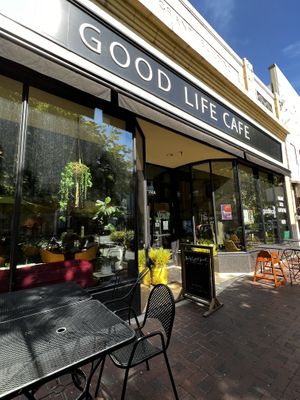   at Good Life Cafe in Columbia