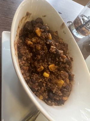 Vegan chilli #Veganuary at Good Life Cafe in Columbia