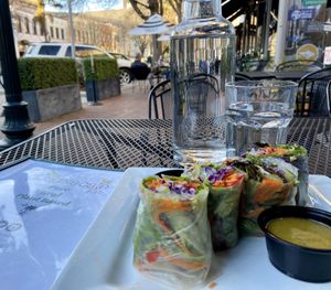 Spring Rolls at Good Life Cafe in Columbia