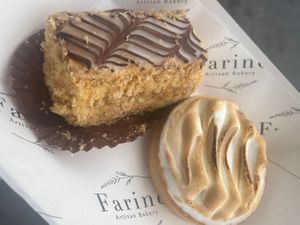 Mille Feuille and Lemon Meringue  at Farine Bakery - Spring Hill in Spring Hill