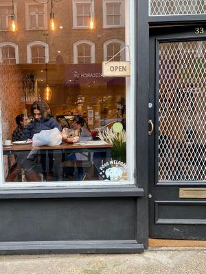 Cozy, friendly local coffee shop in Crystal Palace, south London. at Nama Café and Cake House in South East London