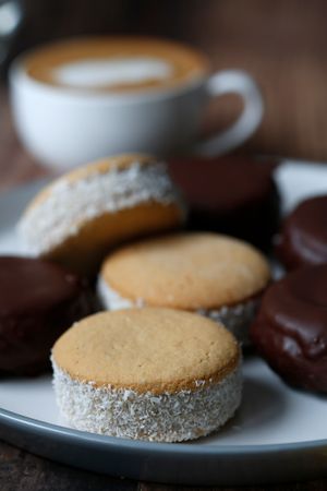 vegan alfajores at Nama Café and Cake House in South East London
