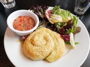 Potatoes Borek at Nama Café and Cake House in South East London