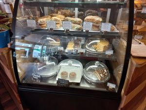 Sandwiches and cakes at Nama Café and Cake House in South East London