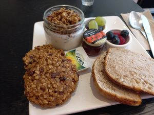 Fresh srart breakfast at Nama Café and Cake House in South East London