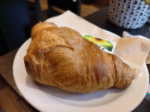 Plain croissant at Nama Café and Cake House in South East London