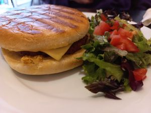 Breakfast Bun at Nama Café and Cake House in South East London