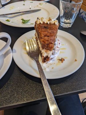Spiced Carrot cake at Nama Café and Cake House in South East London