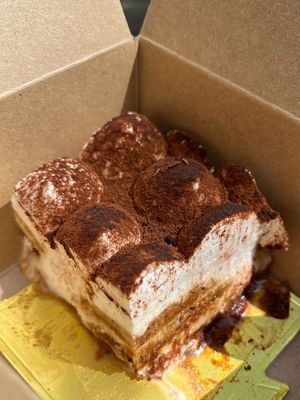 Tiramisu  at Nama Café and Cake House in South East London