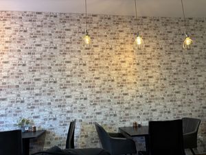 Minimalist yet cosy interior #Veganuary at Nama Café and Cake House in South East London