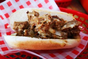 Philly Cheesesteak at Lord of the Fries in Northbridge