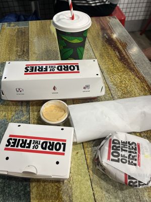 Feast time   at Lord of the Fries in Northbridge