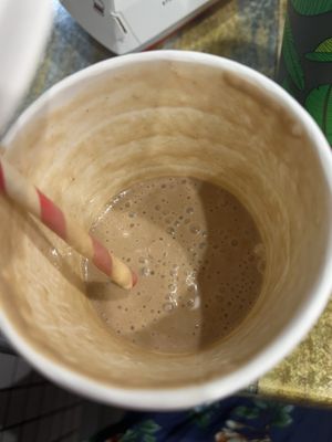 Peanut and chocolate shake   at Lord of the Fries in Northbridge