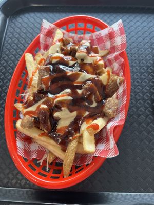 HSP Loaded Fries (medium)  at Lord of the Fries in Northbridge