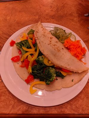 Der Europäer (ohne Sauce Béarnaise) at Pfannkuchenhaus in Dierhagen