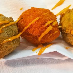 Vegan Mix at Frituur Arré Patat in Antwerpen