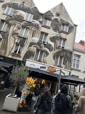 outside view  at Frituur Arré Patat in Antwerpen
