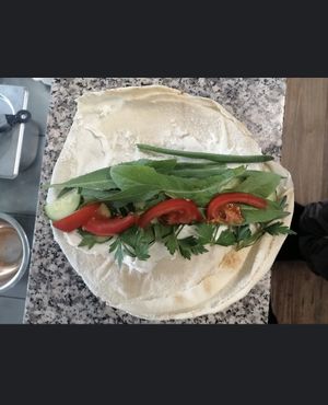 Falafel Wrap at Falafel in Hilden