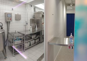 clean shop at Micro Yogurt Lab in Seoul