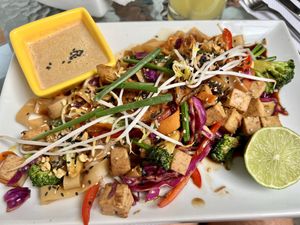 Pad Thai   at Parada Vegana in Cusco