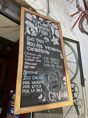   at Parada Vegana in Cusco