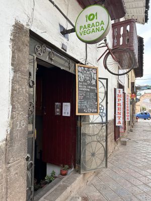 I love  Parada Vegana! ❤️🙏🏻☮️🌎  at Parada Vegana in Cusco
