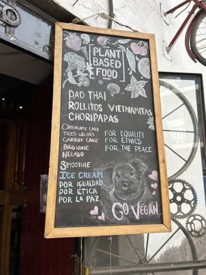   at Parada Vegana in Cusco